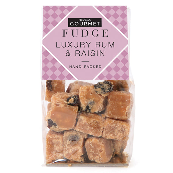 Bon Bons Gourmet Rum & Raisin Fudge