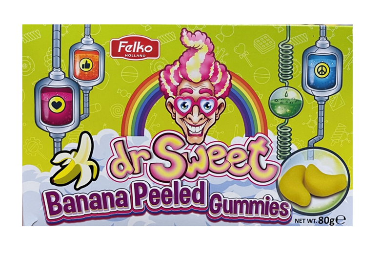 Dr Sweet Banana Peeled Gummies
