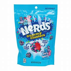 Nerds Clusters Very Berry Big Bag