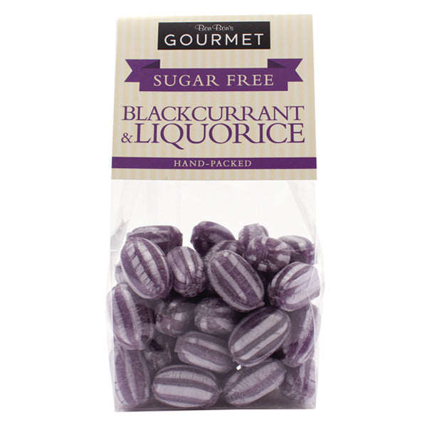 Bon Bons Gourmet Sugar Free Blackcurrant and Liquorice