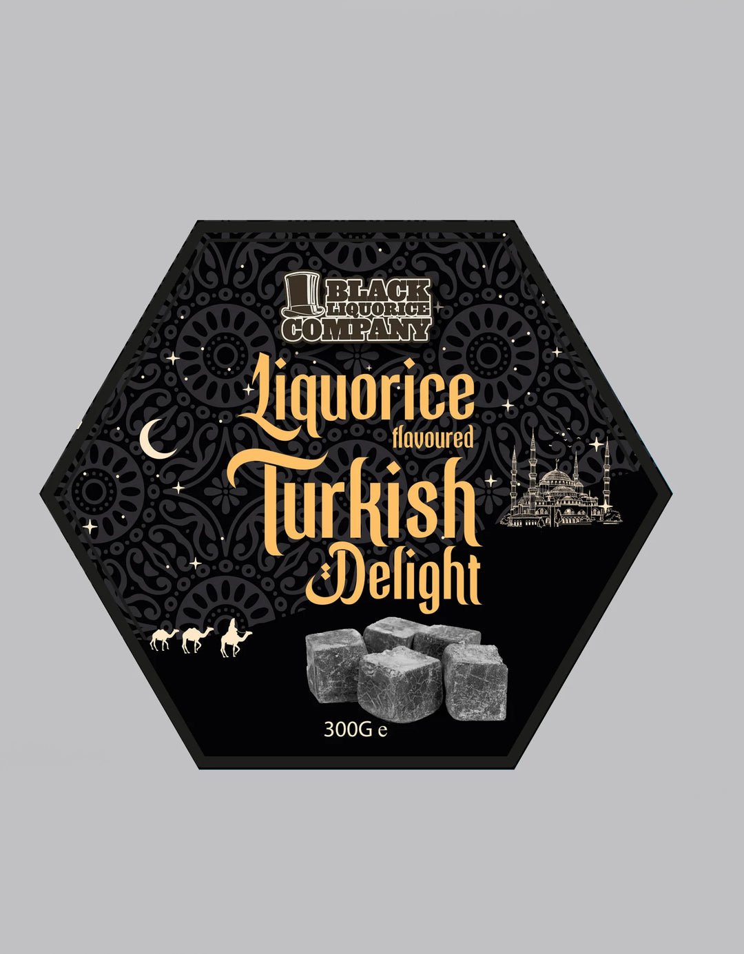 Liquorice Turkish Delight