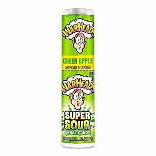 Warheads Super Sour Spray Green Apple