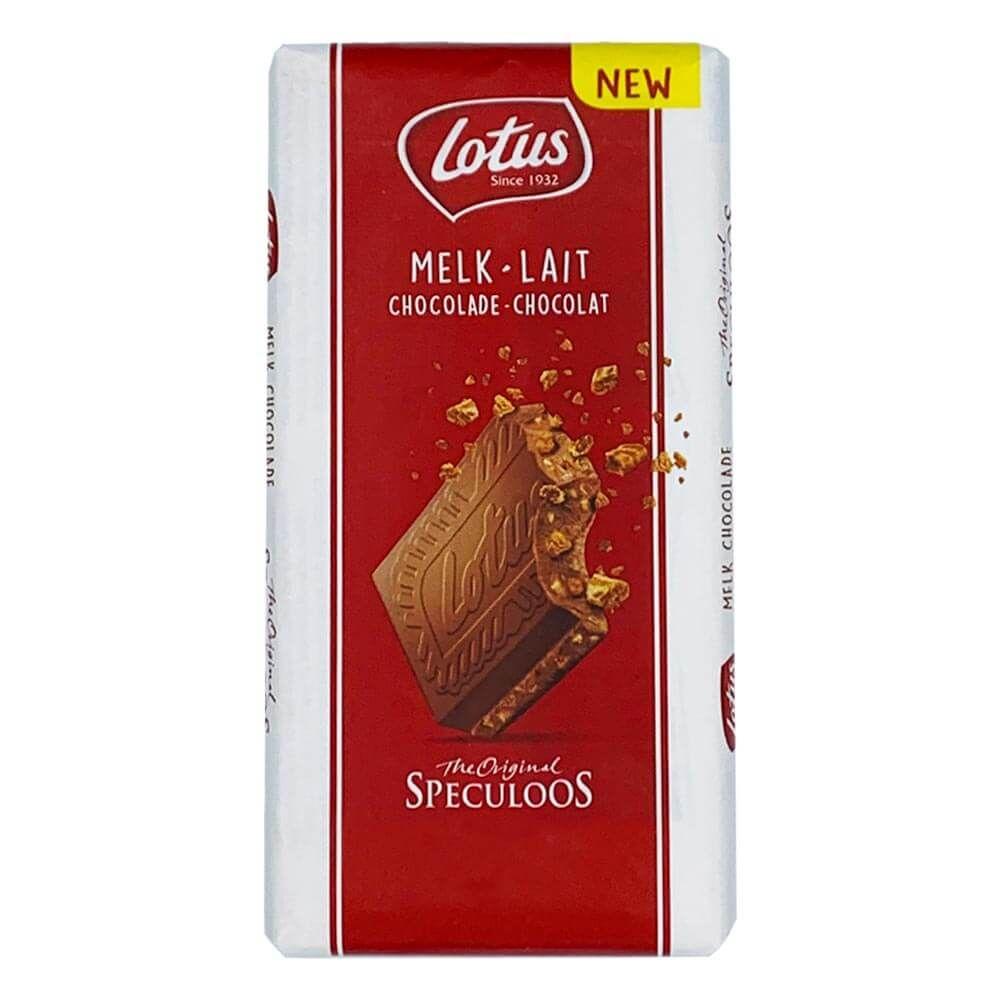 Lotus Biscoff Milk Chocolate Original Speculoos Crumble Bar