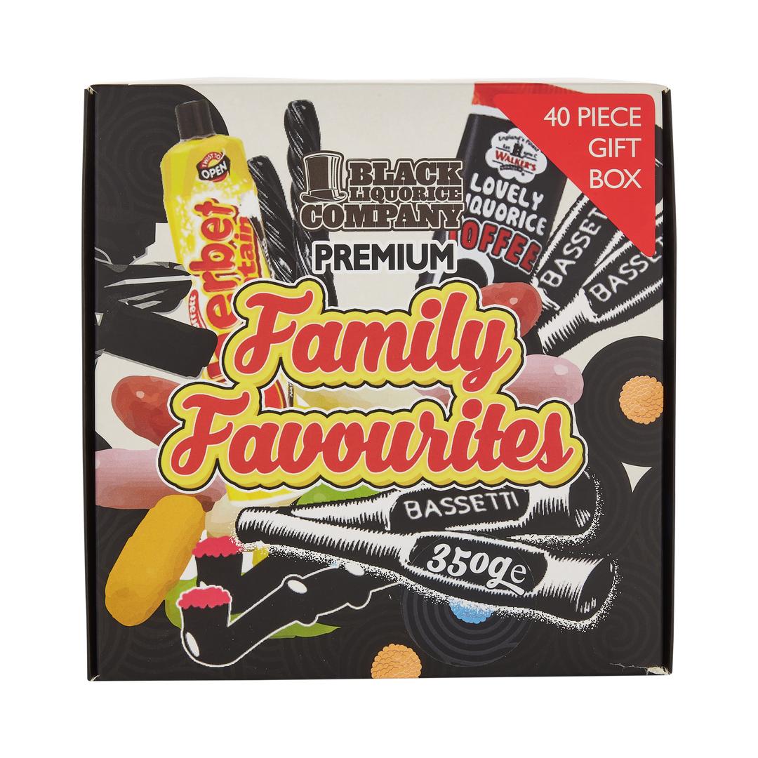 Family Favourites Liquorice Gift Box (40 Pieces)