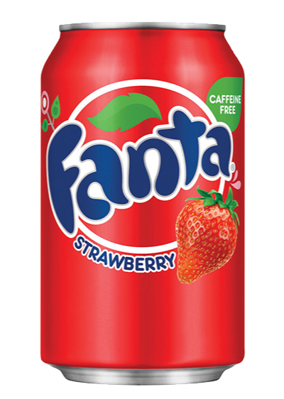 Fanta Strawberry Soda Can 355ml