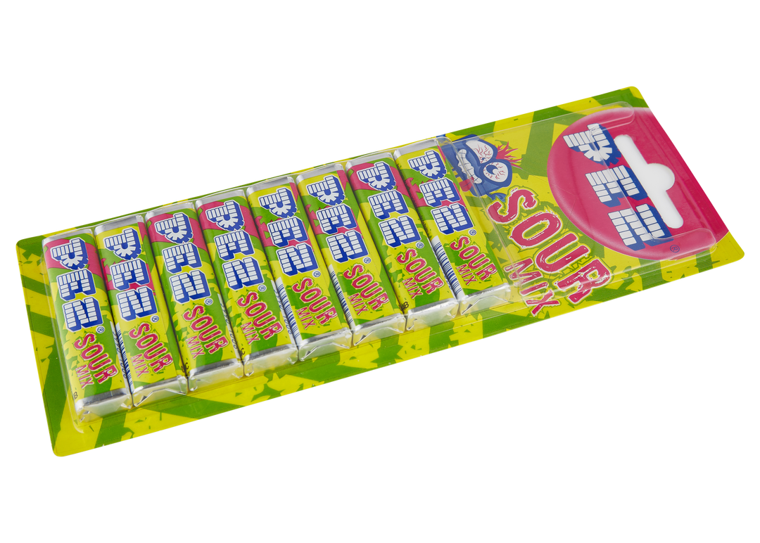 Pez Sour Mix Refills (8 Pack)