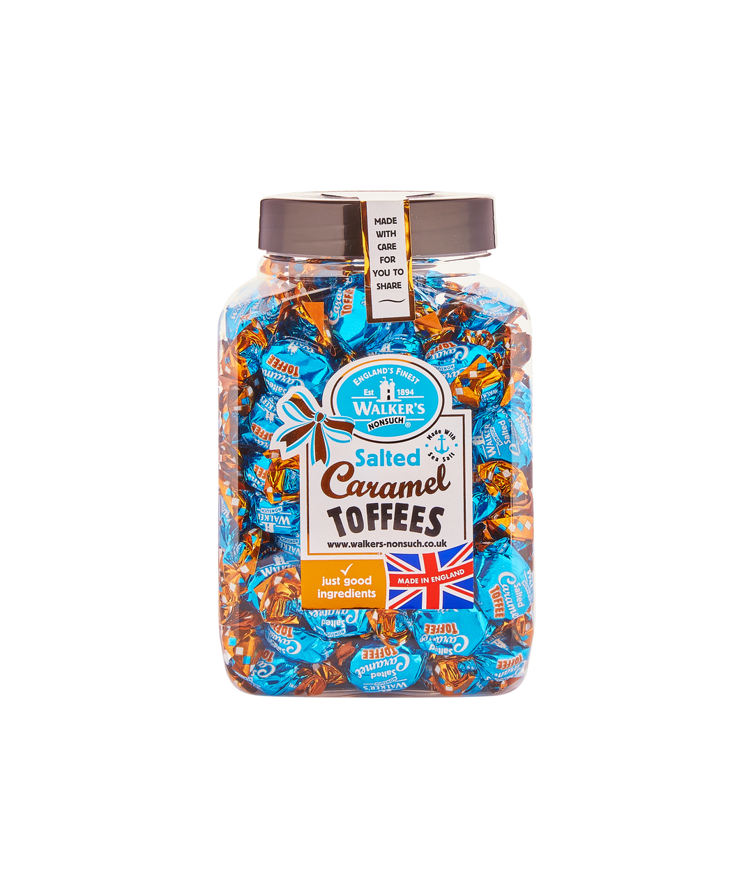 Salted Caramel Toffees Jar 1.25kg