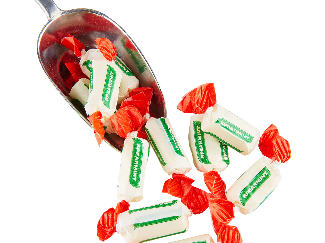 Sugar Free Spearmint Chews (Wrapped)