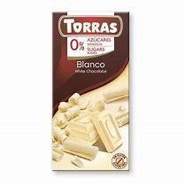 Torras 0% Sugar Added White Chocolate Bar