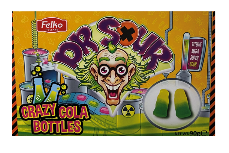 Dr Sour Crazy Cola Bottles