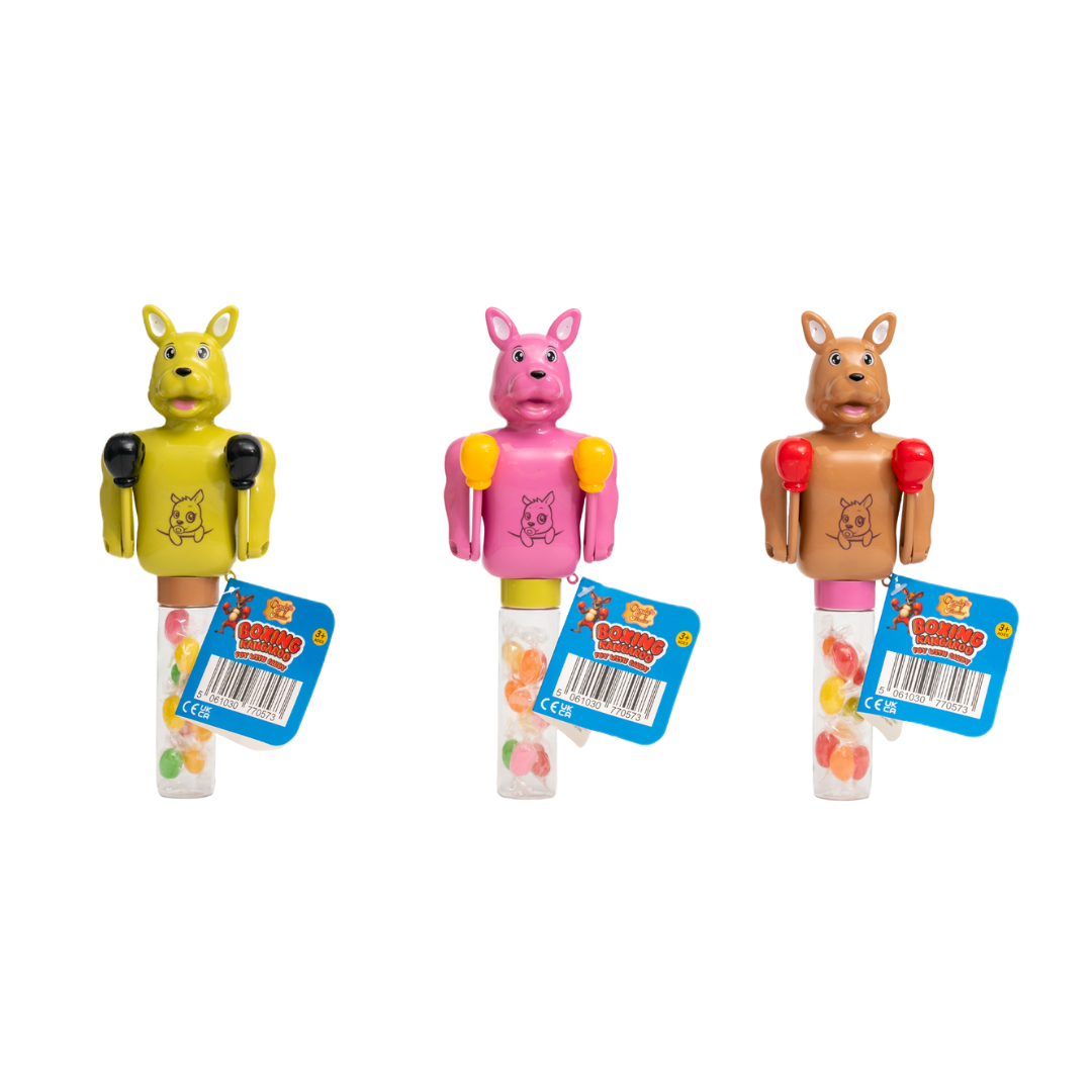 Boxing Kangaroo Toy with Candy