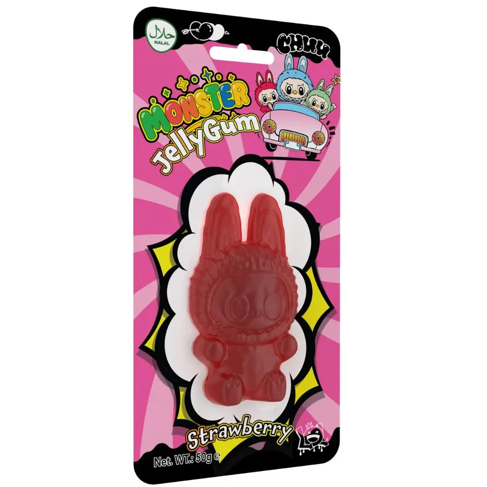 Monster Labubu Jelly Gum Strawberry