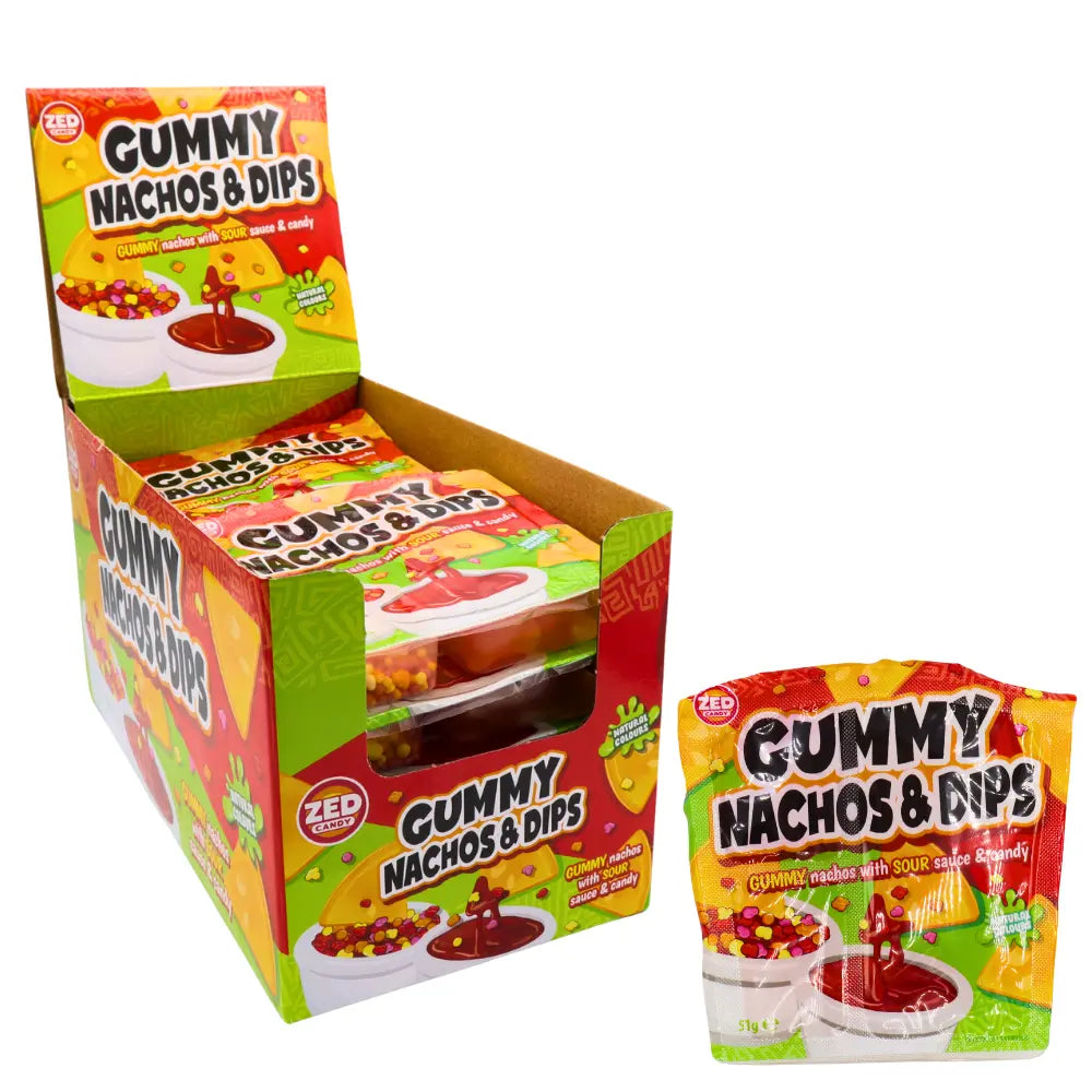 Gummy Nachos & Dips