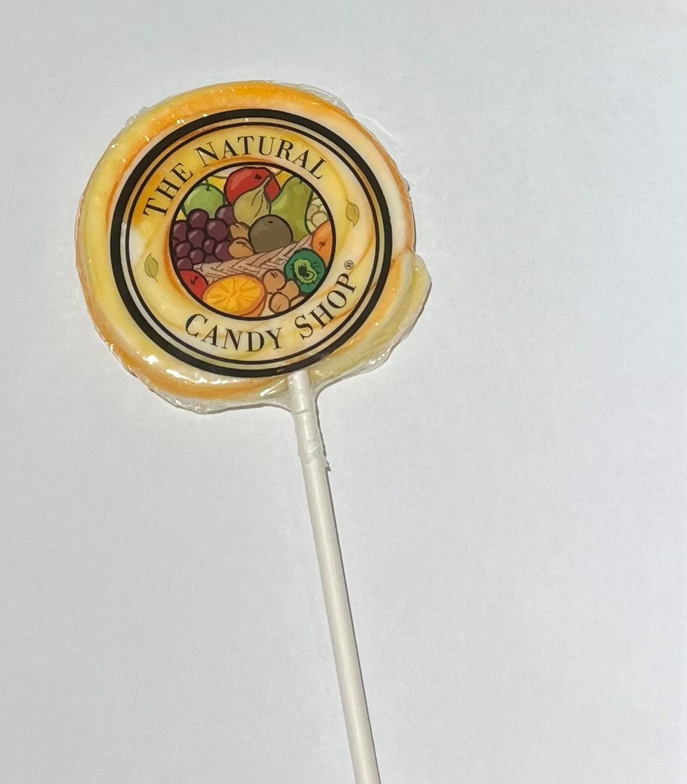Natural Orange Pineapple Flavoured Lollipop