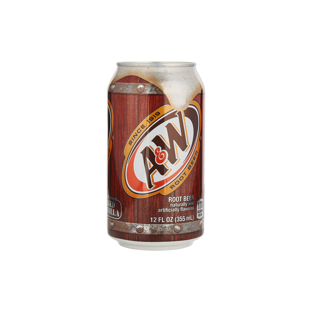 A&W Root Beer Soda Can 355ml