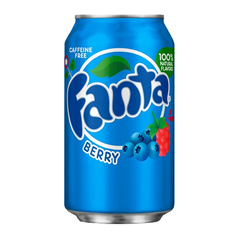 Fanta Berry Soda Can 355ml