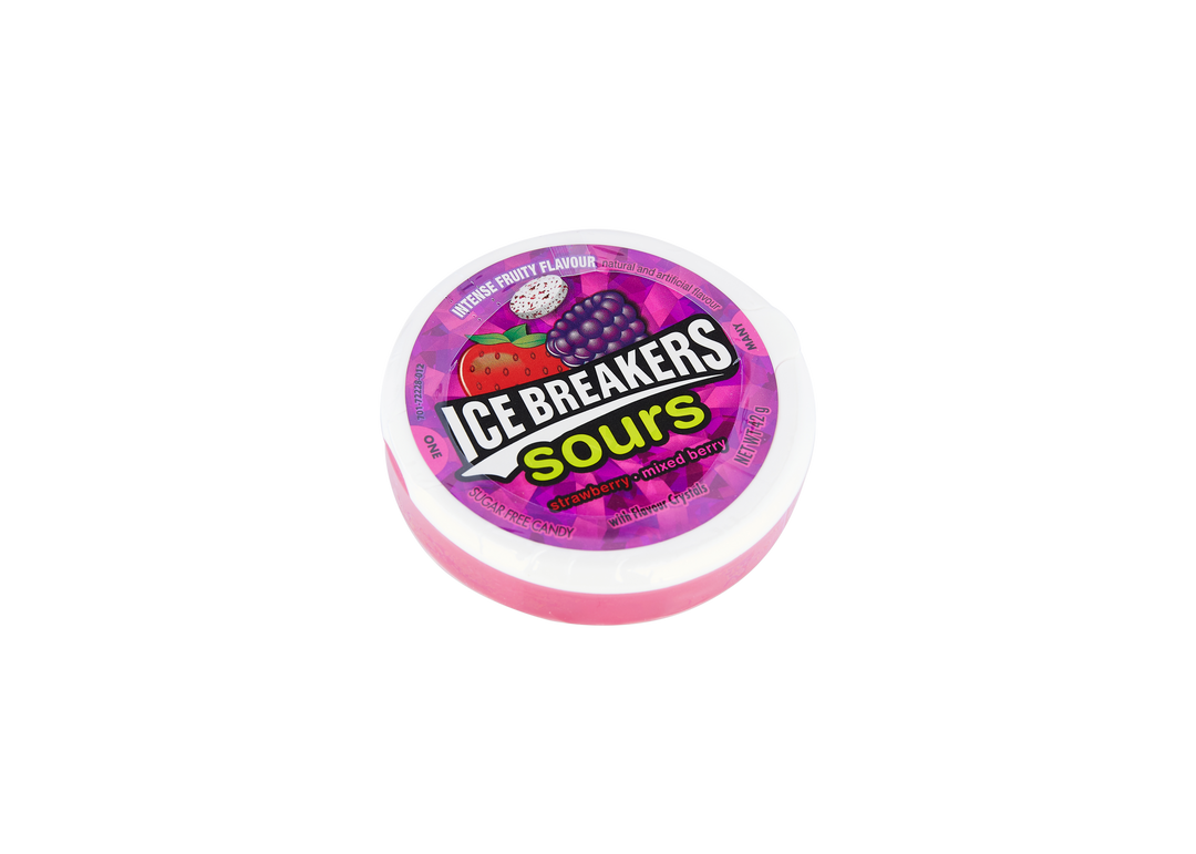 Ice Breakers Sours Mixed Berry Mints 42g