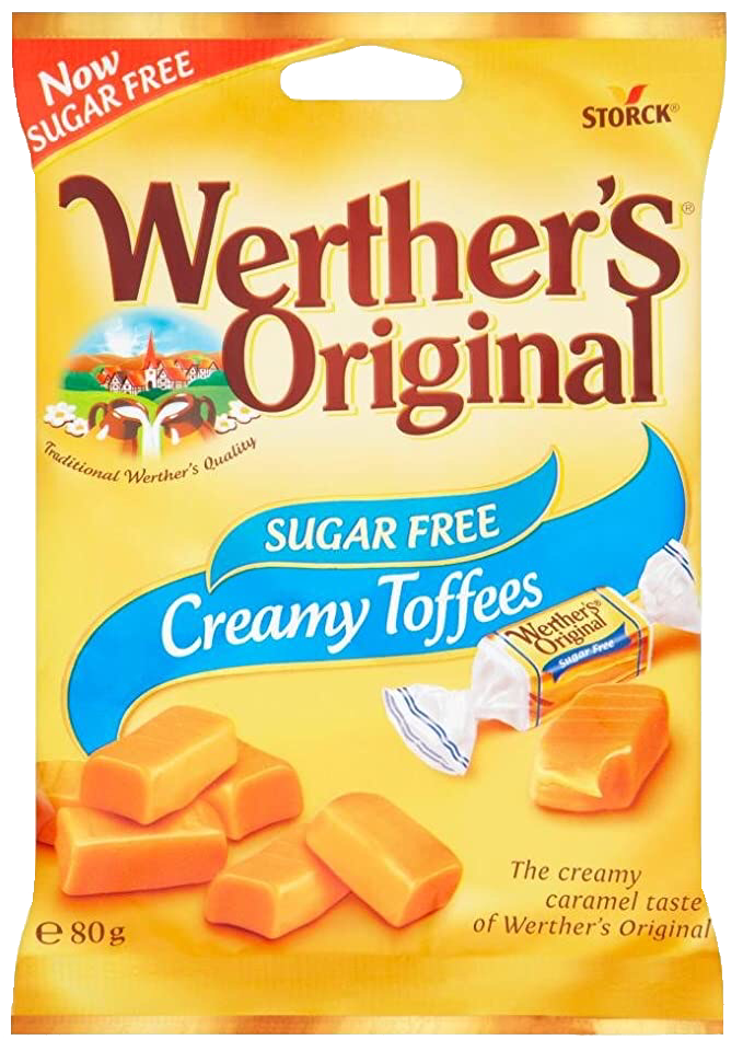 Werthers Sugar Free Original Creamy Toffee Bag 65g